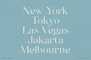 Meika Font, a Serif Font by vuuuds (Thumbnail 8 of 10)