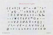 The Daydream Book Handwritten Font, a Handwritten Font by Perplexitics (Thumbnail 10 of 10)
