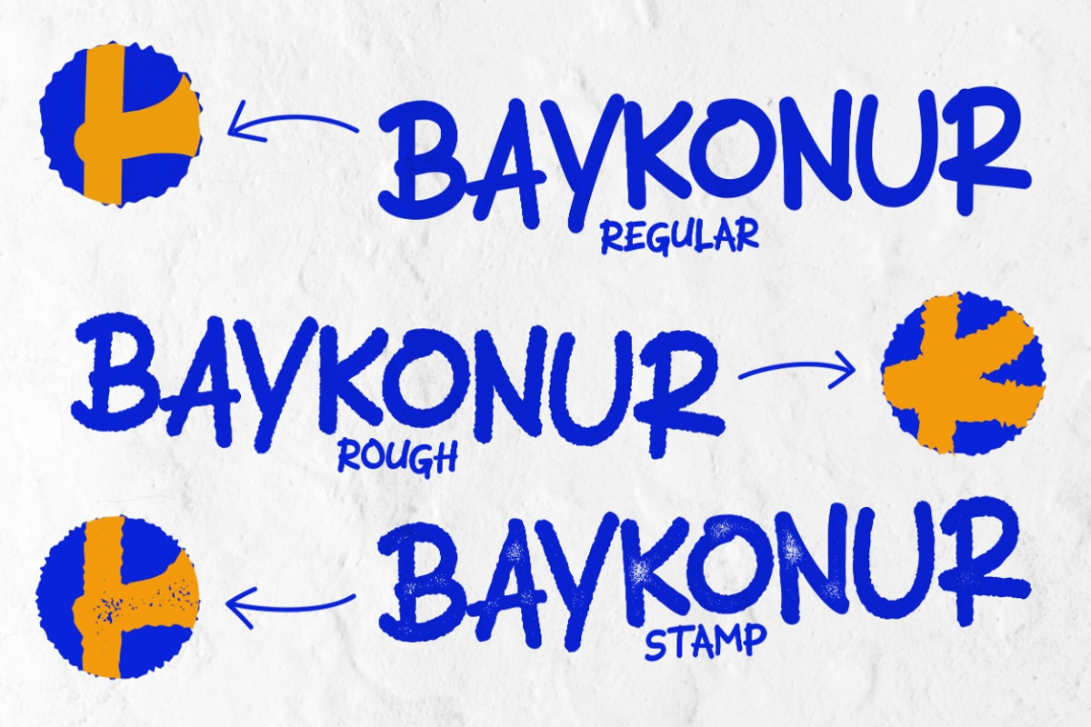 VT Baykonur - Markers Font, a Handwritten Font by ViactionType (Photo 6 of 11)