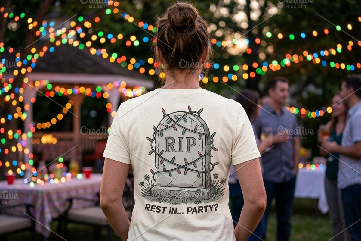Rest in party illustration, an Object Illustration by Vectorlina (Photo 2 of 4)