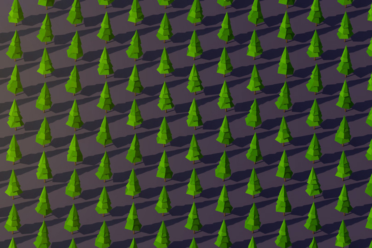 Low Poly Trees Pack, an Environmental 3D Model by Anton Moek (Photo 12 of 12)