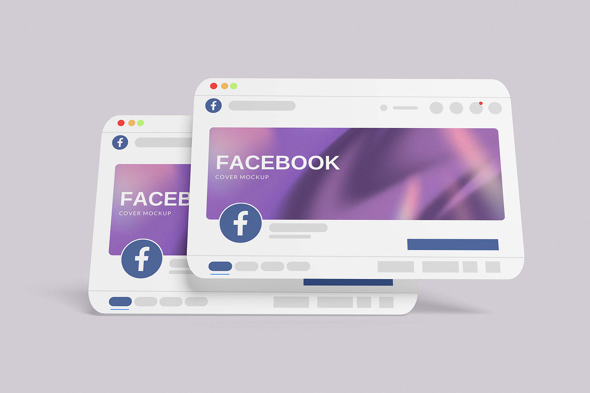 Facebook Cover Mockup, a Wearable Device Mockup by xavier_studio (Photo 4 of 5)