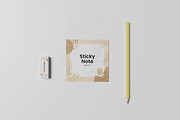 Sticky Notes PSD Mockup Set, a Books & Magazine Mockup by Graphic Deal (Thumbnail 6 of 6)