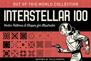 100 Interstellar Patterns and Shapes