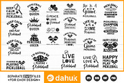 Pickleball SVG, Pickleball 24 Design, a Graphic by Dahuk Design (Thumbnail 2 of 2)