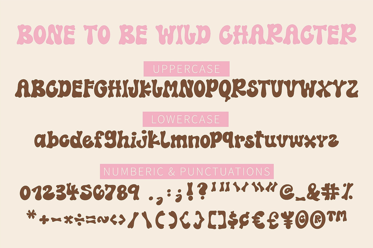 Bone to be wild-Retro halloween font, a Handwritten Font by BitongType (Photo 7 of 7)