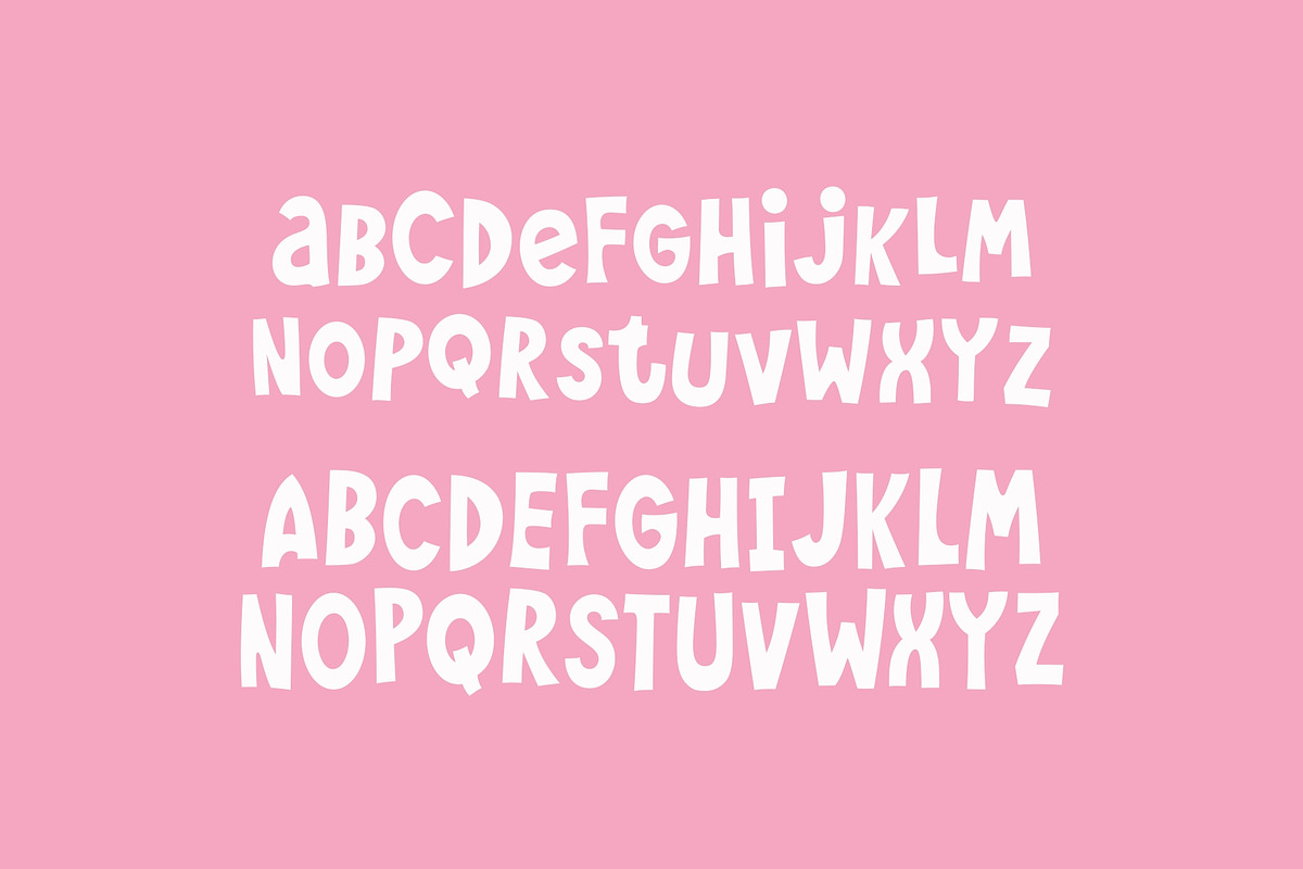 Princess Wiggle - Adorable Font, a Sans Serif Font by HipFonts (Photo 3 of 9)