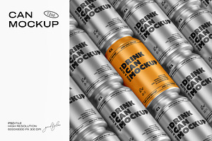 Cans Mockup - 12oz / 355ml