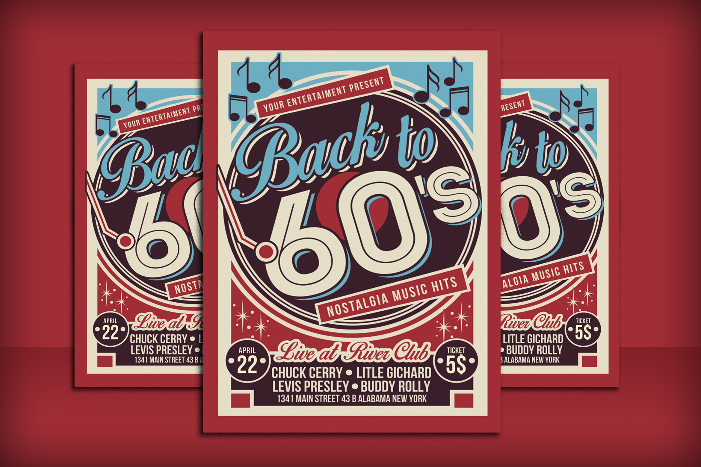 Vintage Music Event by Muhamad Iqbal Hidayat  Creative Market