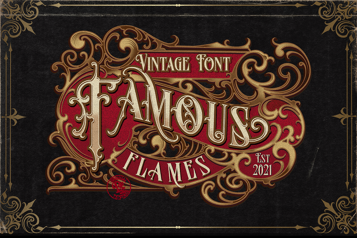 Blackletter Font Bundle #2, a Blackletter Font by dansdesign (Photo 10 of 10)