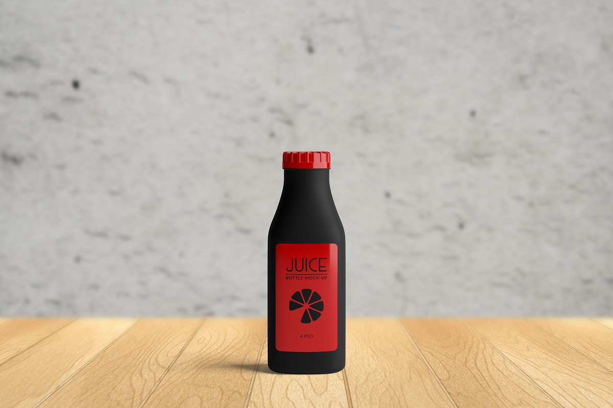 Juice Bottle Mock-Up 6, a Product Mockup by AY Mock-Ups (Photo 8 of 8)