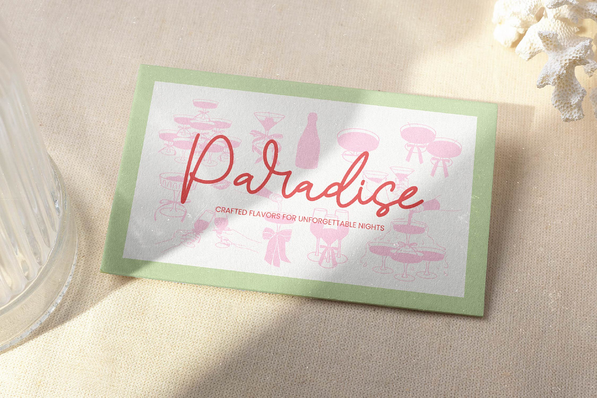 Carita Secret Aesthetic Handwritten, a Script Font by Letterena Studios Script (Photo 5 of 10)