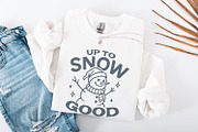 Up To Snow Good Snowman PNG, Funny, an Illustration by SharpMarketplace (Thumbnail 4 of 9)
