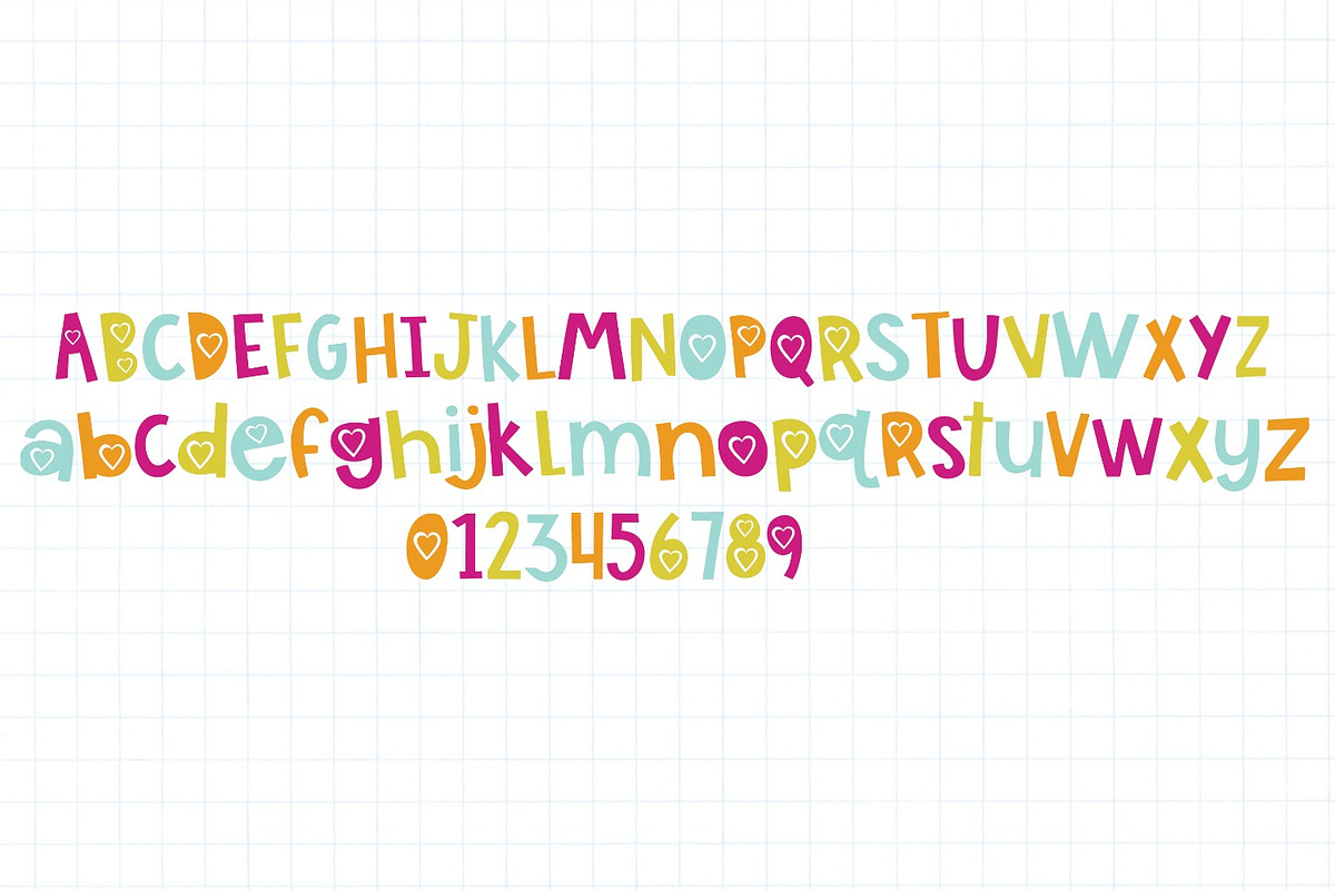 Totes Adorbs Font preview 2