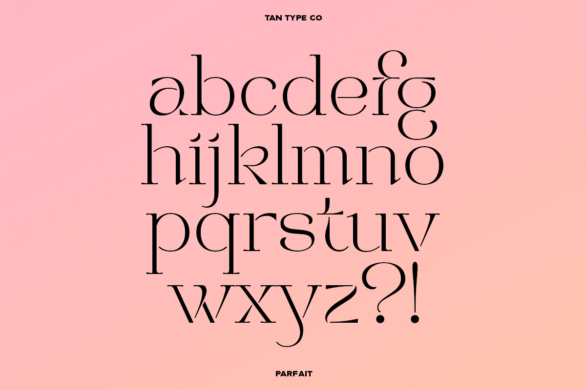 TAN - PARFAIT, a Serif Font by TanType (Photo 10 of 21)