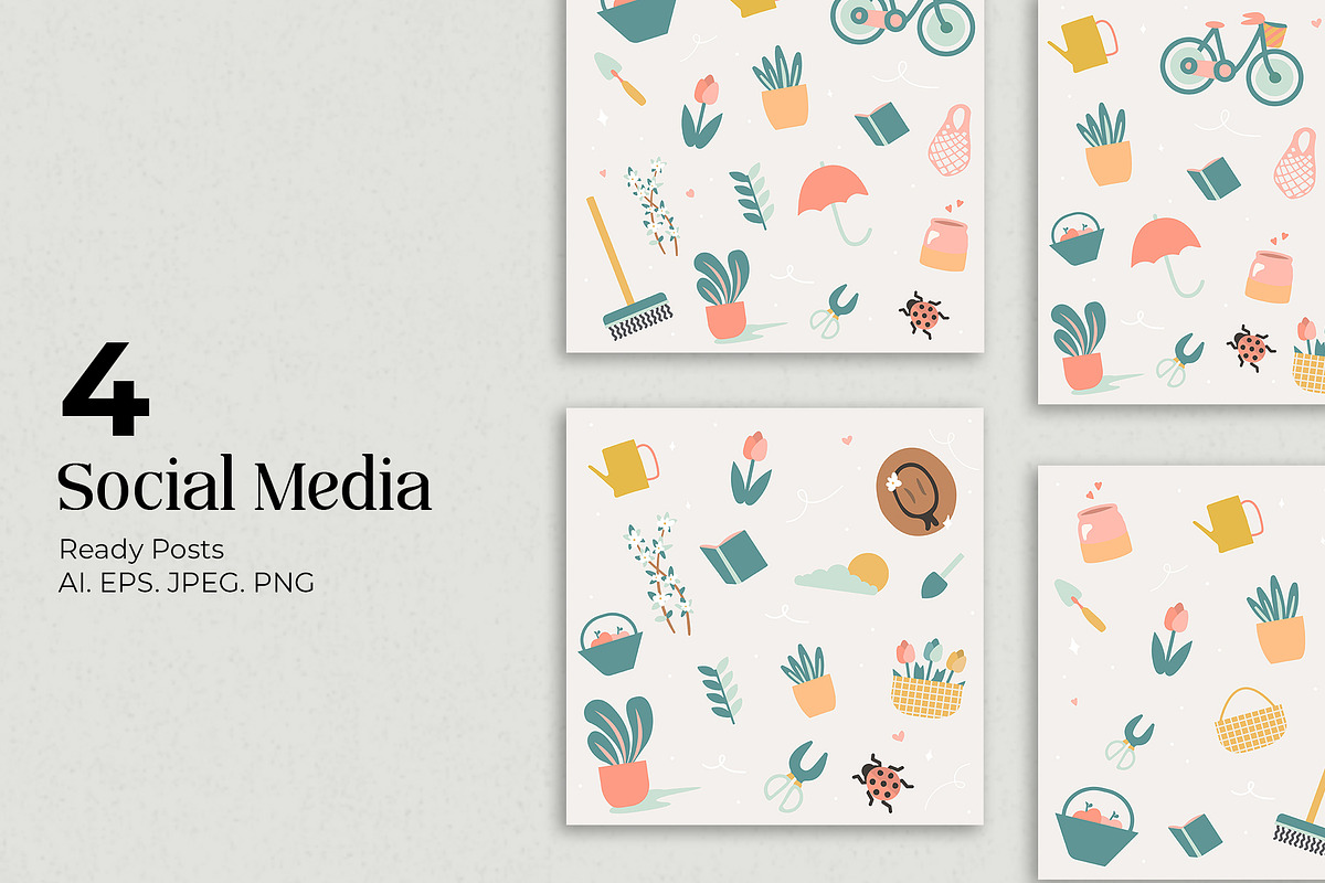 Hand Drawn Spring Bundle, an Illustration by After Hours Creative (Photo 3 of 5)