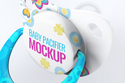 Baby Pacifier Mock-Up, a Product Mockup by DesignRushMarket (Thumbnail 3 of 6)