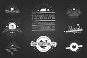 Thanksgiving Hand Drawn Logo Kit, a Branding & Logo Template by Elegrad Design Agency (Thumbnail 2 of 2)