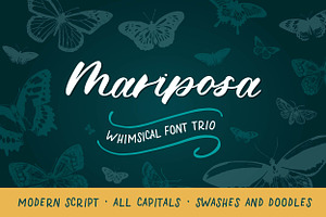 Mariposa Font Trio