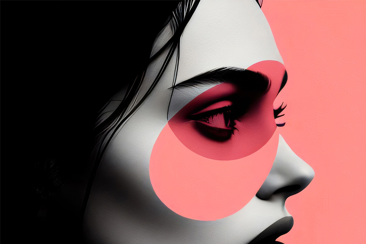 Abstract Geometric Portrait Clipart, a Person Illustration by StockVerse Creative (Photo 4 of 4)