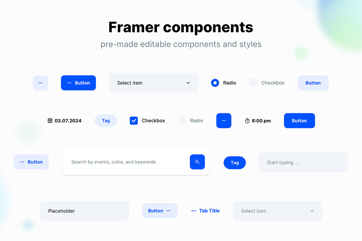 Criptex - Crypto Framer Template, a Landing Page Template by WhiteUI.Store (Photo 3 of 8)