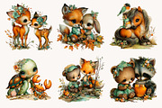 Whimsical Sweet Friendship Clipart, a Seasonal Illustration by Designworld (Thumbnail 4 of 8)