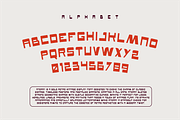ATERAY - Retro Display Font, a Font by Rightwheels (Thumbnail 2 of 8)