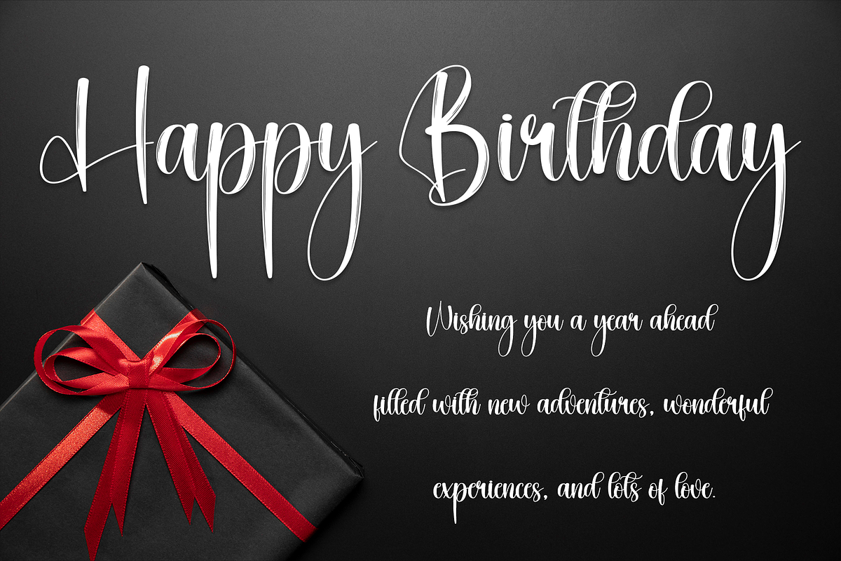 Shining | Script Font, a Handwritten Font by Scratchones (Photo 5 of 9)