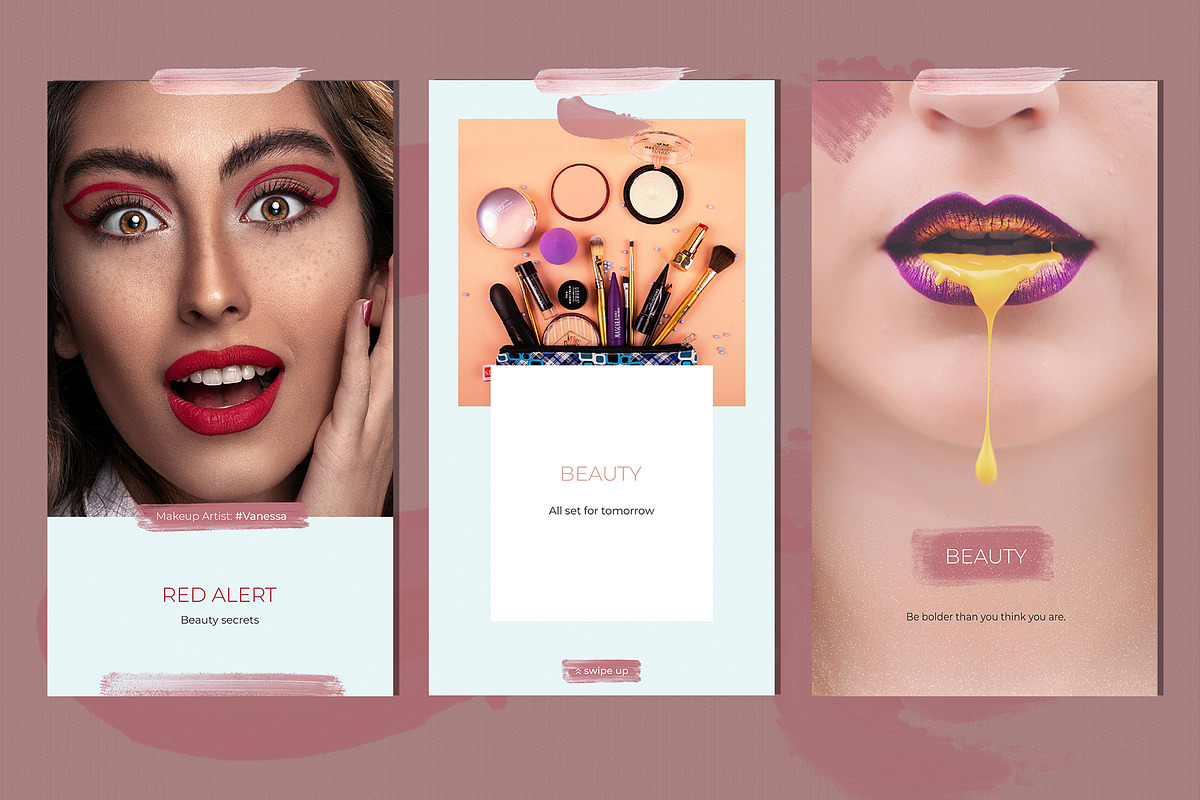 Sale 50% Beauty Make Up IG Template, a Social Media Template by goodesign (Photo 3 of 6)