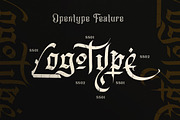 Blackink - Blackletter Font, a Blackletter Font by Dirtyline Studio (Thumbnail 14 of 16)