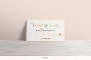 Pastel Loyalty Card Canva Template, a Business Card Template by Hellohastore (Thumbnail 3 of 10)