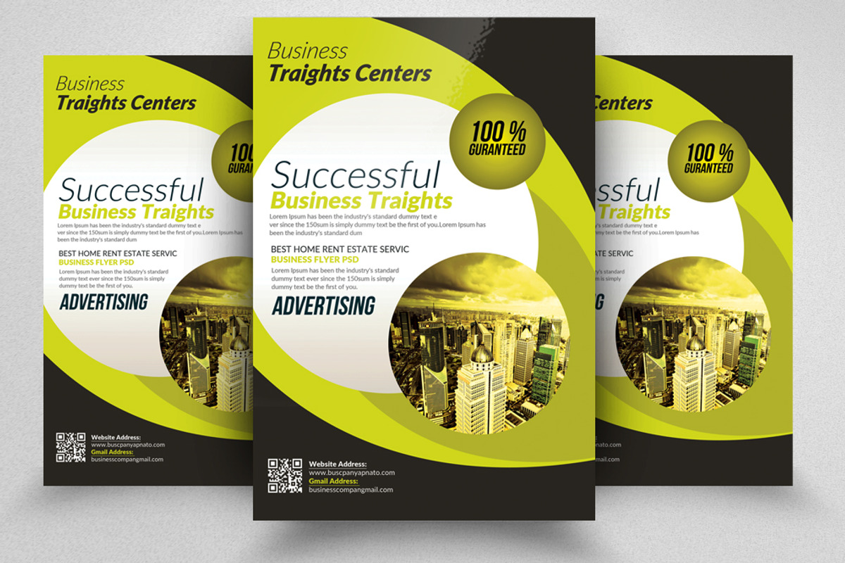 100 Business Flyers Mega Bundle, a Flyer Template by Design Up (Photo 45 of 100)
