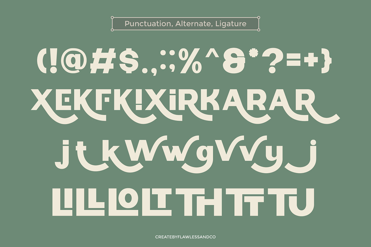 Thiskloze - Bold Sans Serif Font, a Sans Serif Font by Flawless And Co (Photo 9 of 10)