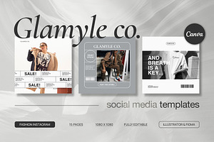 Glamyle | Fashion Instagram Post