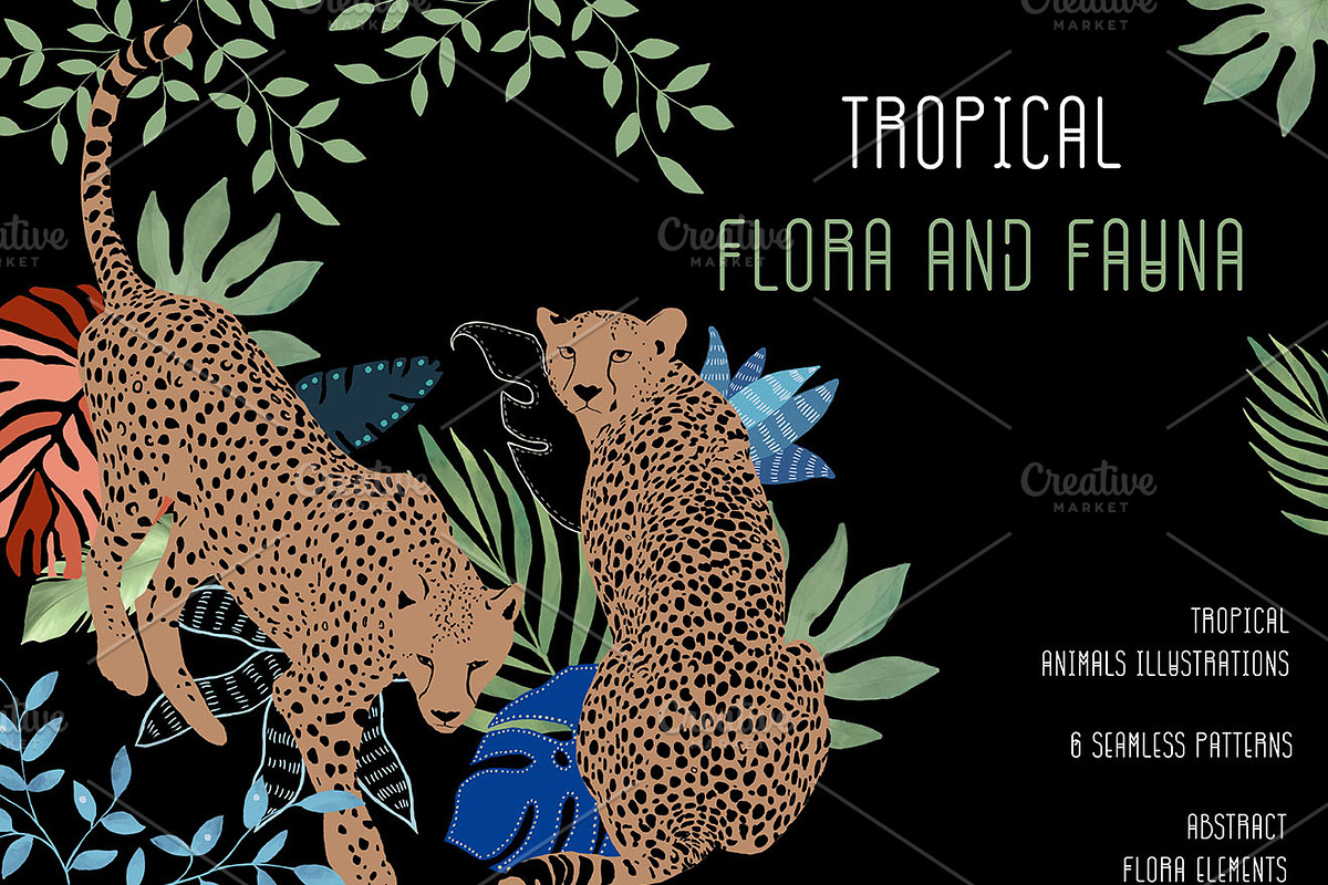 Leopards print, an Animal Illustration by Lineli (Photo 1 of 11)