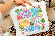 Tropical Summer Vibes Floral Png,, an Illustration by CreationArt (Thumbnail 2 of 5)