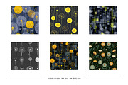 Dandelion Retro Art Style Patterns, a Pattern Graphic by karenfoleyphoto (Thumbnail 3 of 13)