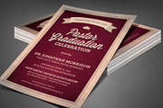 Pastor Graduation Celebration Flyer, a Flyer Template by loswl (Thumbnail 4 of 6)