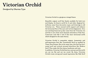 Victorian Orchid, a Serif Font by Dharma Type (Thumbnail 1 of 12)