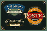 Burnic | Victorian Display Font, a Serif Font by StoricType (Thumbnail 7 of 11)