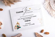 Candle Business Thank You Card, a Card Template by Snapybiz (Thumbnail 5 of 6)