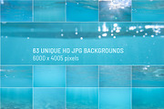 Blue Backgrounds Bundle - Underwater, an Abstract Photo by Sea & Light (Thumbnail 7 of 11)