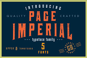 Page Imperial - Vintage Typeface, a Serif Font by Graphic Bandits (Thumbnail 1 of 5)