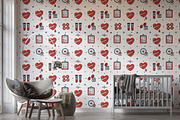Kawaii Blood Donation Patterns SVG, a Pattern Graphic by one-touch (Thumbnail 16 of 19)