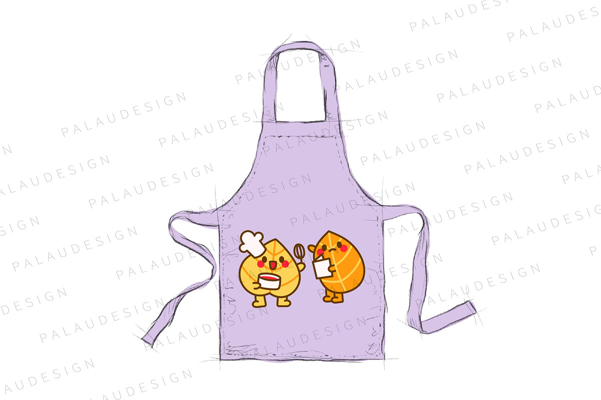 Cute Kawaii Autumn Leaf Couple, a Seasonal Illustration by Palau (Photo 2 of 12)
