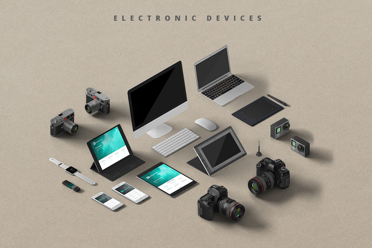 Mockupper Scene Generator Isometric, a Packaging Mockup by Sentavio (Photo 4 of 8)