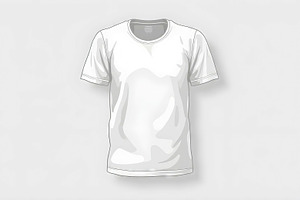 Flat vector illustration of a white, a Photo by LOGOCREATIVE