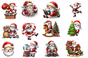Santa Claus Clipart, an Illustration by Designworld (Thumbnail 2 of 6)