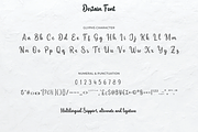 Destain, a Script Font by twinstd (Thumbnail 10 of 10)