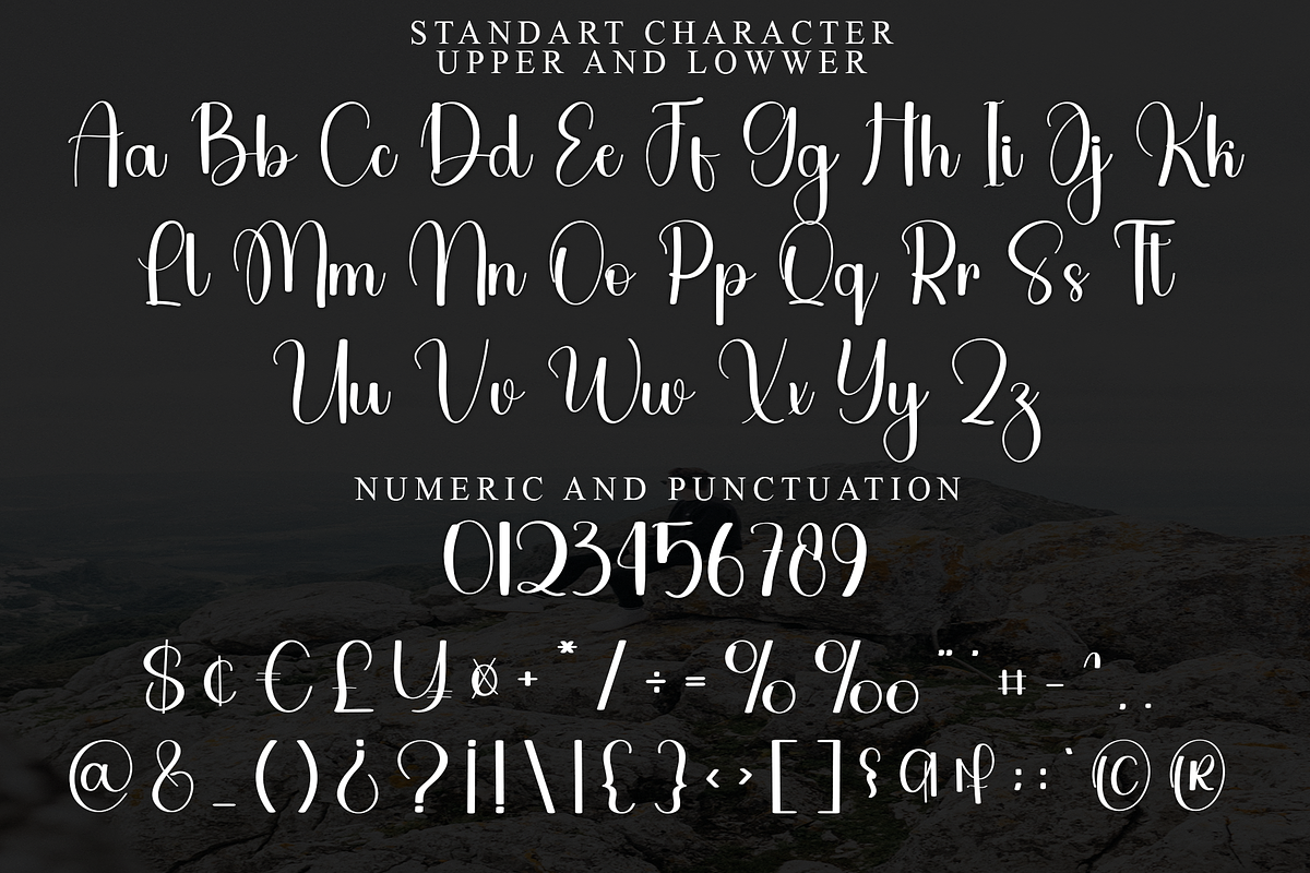 Earring, a Handwritten Font by InermediaSTUDIO (Photo 2 of 8)